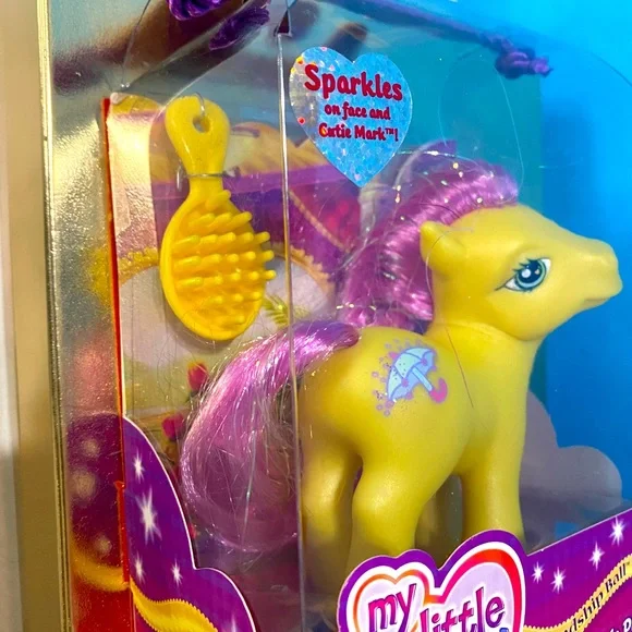 MY LITTLE PONY G3 NWT VTG 2003 FRIENDSHIP BALL SPARKLE PONY MERRIWEATHER HASBRO - Picture 8 of 16
